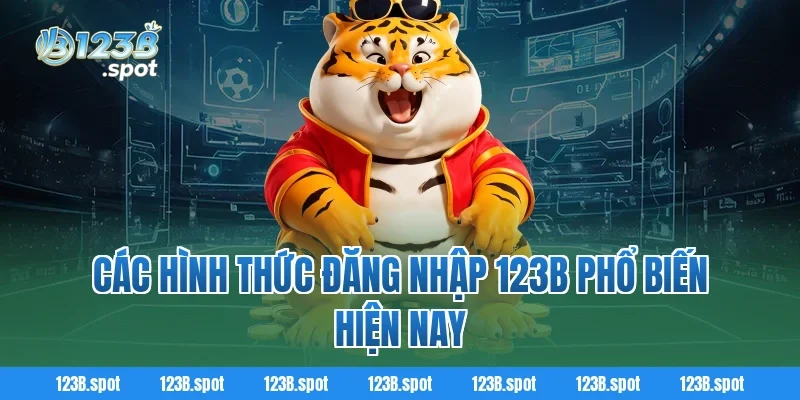 Các hình thức đăng nhập 123B phổ biến hiện nay