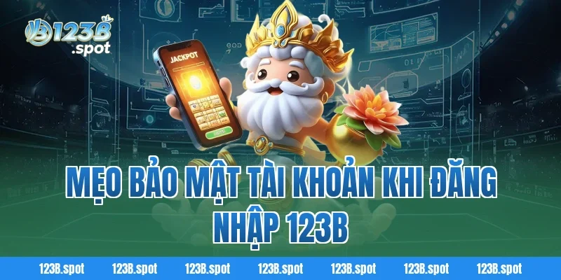 Mẹo bảo mật tài khoản khi đăng nhập 123B